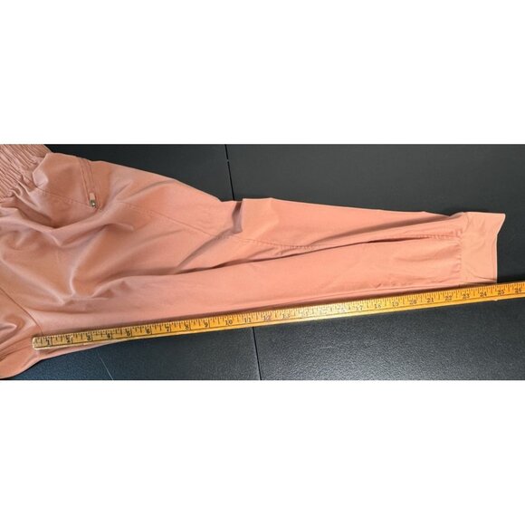 Cali Sport Joggers Women's Medium Terracotta Zip Pockets - Picture 5 of 6
